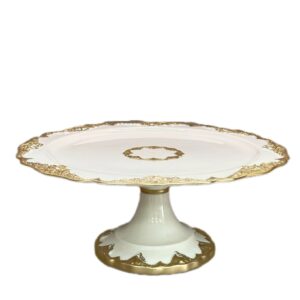 1209/E/OP Тортница 33 см на высокой ножке ELEGANCE Cattin