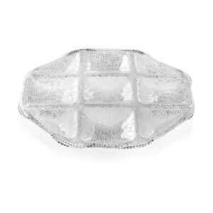 5546.1 Менажница восьмиугольная 33 см Diamante IVV