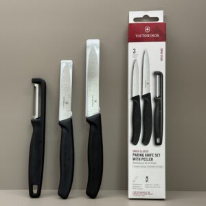 6.7113.33 Набор ножей из 3х пред. Черный VICTORINOX