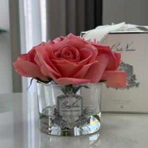 GMR65 Букет из 5 роз White Peach silver Cote Noire