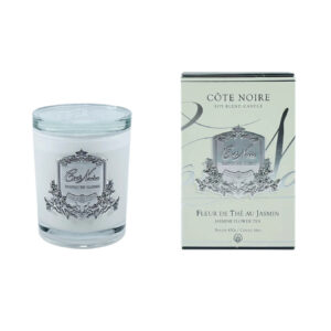 CGS07518 Ароматическая свеча белая 75 г JASMINE FLOWER TEA Cote Noire