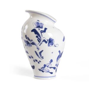 11292 Ваза 30 см Floral Delft Kintsugi Seletti