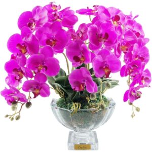CPO09 Букет Centrepiece Orchides Fushia Фуксия Cote Noire